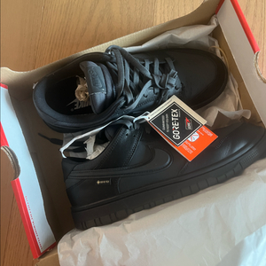 나이키 덩크로우 블랙 275