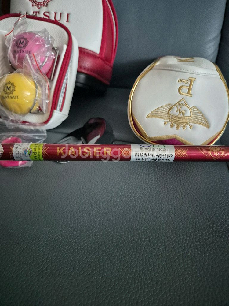 새상품 5 스 타 파크골프채 풀세트 감 나 무 헤드 공인인증 클럽--9