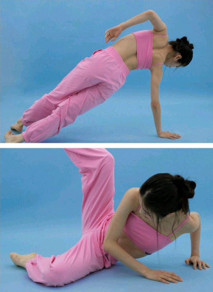 무브웜 소프트스웻팬츠 핑크리프s--2