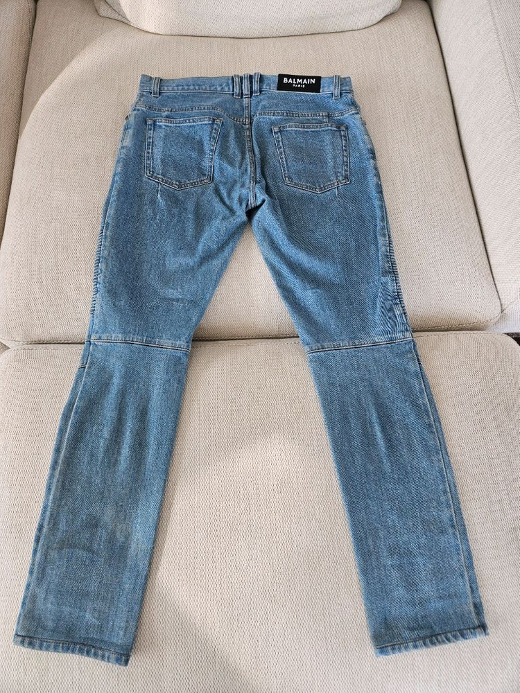 [정품]발망 남성 슬림핏 바이커 청바지(32) 이미지