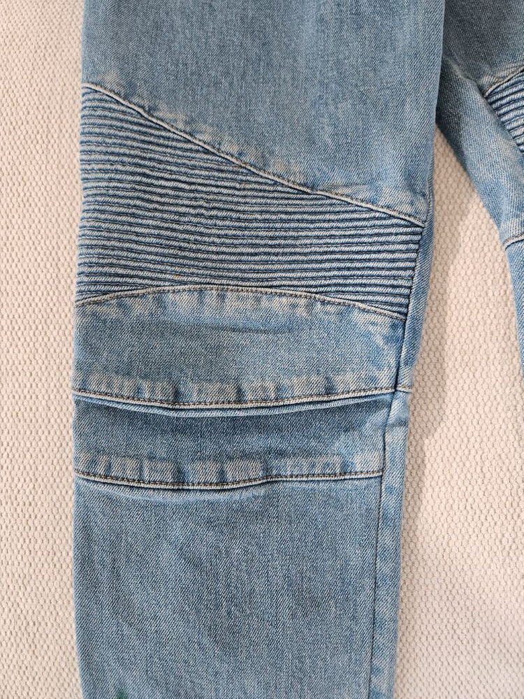 [정품]발망 남성 슬림핏 바이커 청바지(32) 이미지