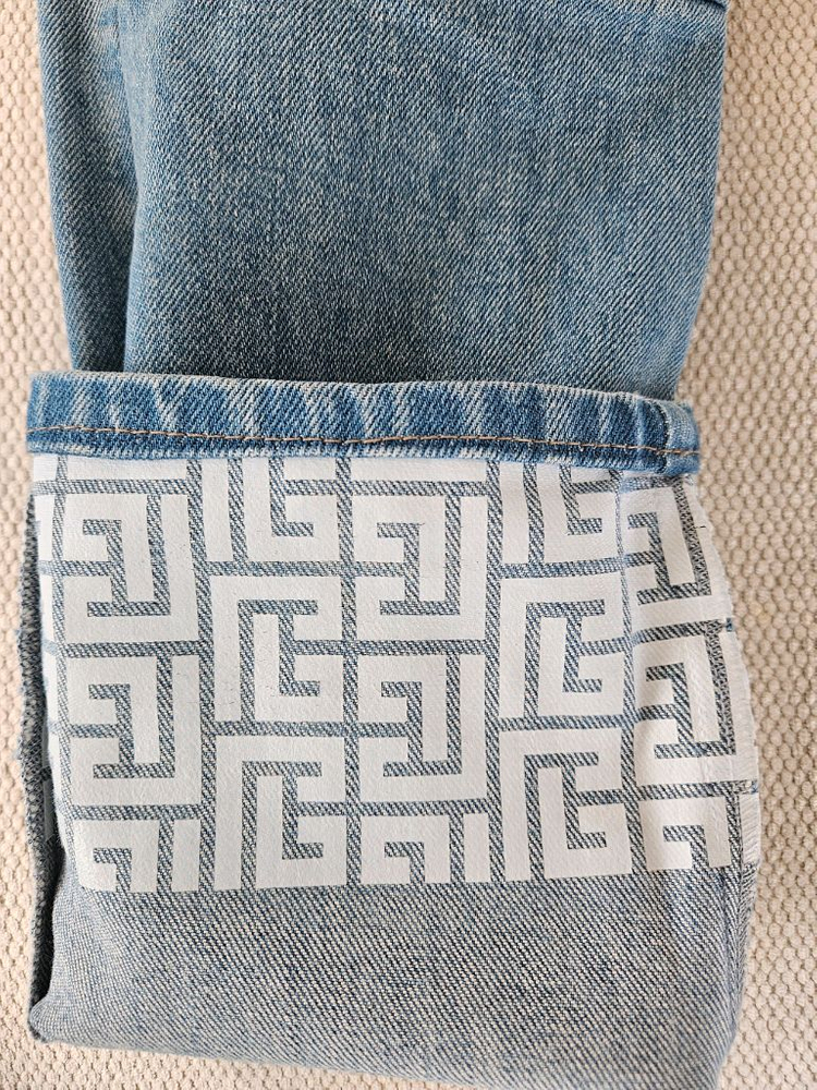 [정품]발망 남성 슬림핏 바이커 청바지(32) 이미지