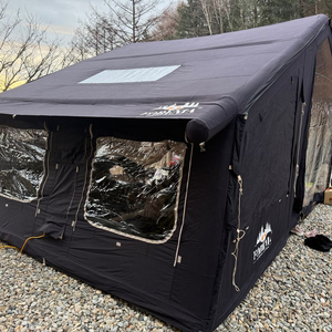 포레니아 매그노스 액티브 블랙 에어텐트+전용쉘터+윈드스크린 팝니다.