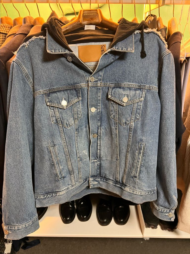 Vetments 베트멍 데님 후드 자켓 이미지