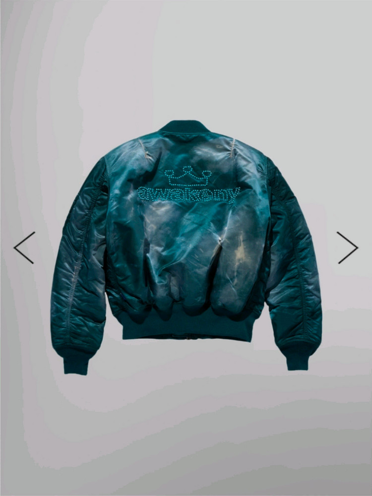 XL)알파인더스트리 x 어웨이크나이트 MA-1 자켓 이미지