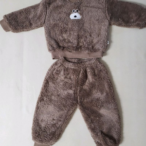 아기옷 유아 곰돌이 상하복 100