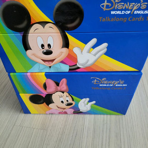 디즈니 월드오브 잉글리쉬 토크얼롱 카드 1,2