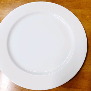 디너접시 2개 디너플레이트 한국도자기 26cm 화이트 대접시 양식접시 스테이크접시 돈까스접시 케이크접시