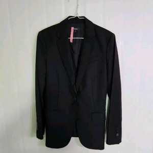 theory 블랙 여성용 자켓/총장69/가슴43/0싸이즈