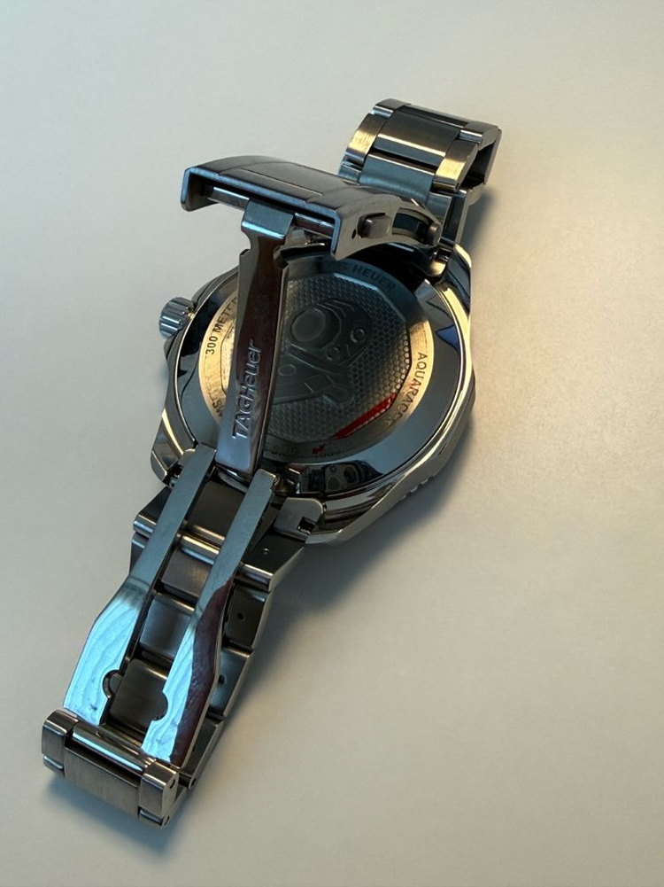 태그호이어 아쿠아레이서 300 오토매틱 43mm 청판(WBP201B)--4