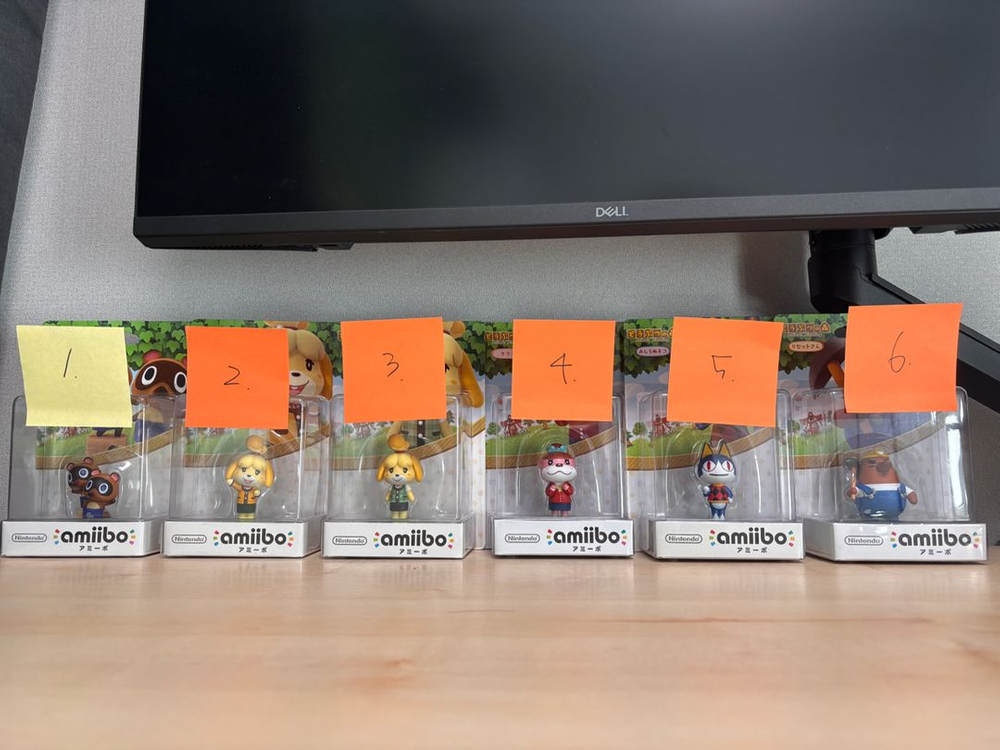 아미보 새상품 대난투 스매쉬브라더스 모동숲 등 이미지