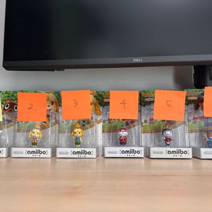 아미보 새상품 대난투 스매쉬브라더스 모동숲 등 이미지