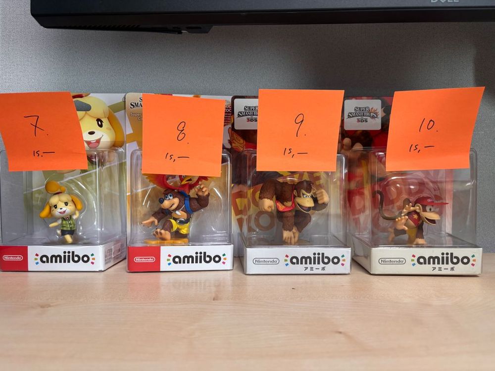 아미보 새상품 대난투 스매쉬브라더스 모동숲 등 이미지