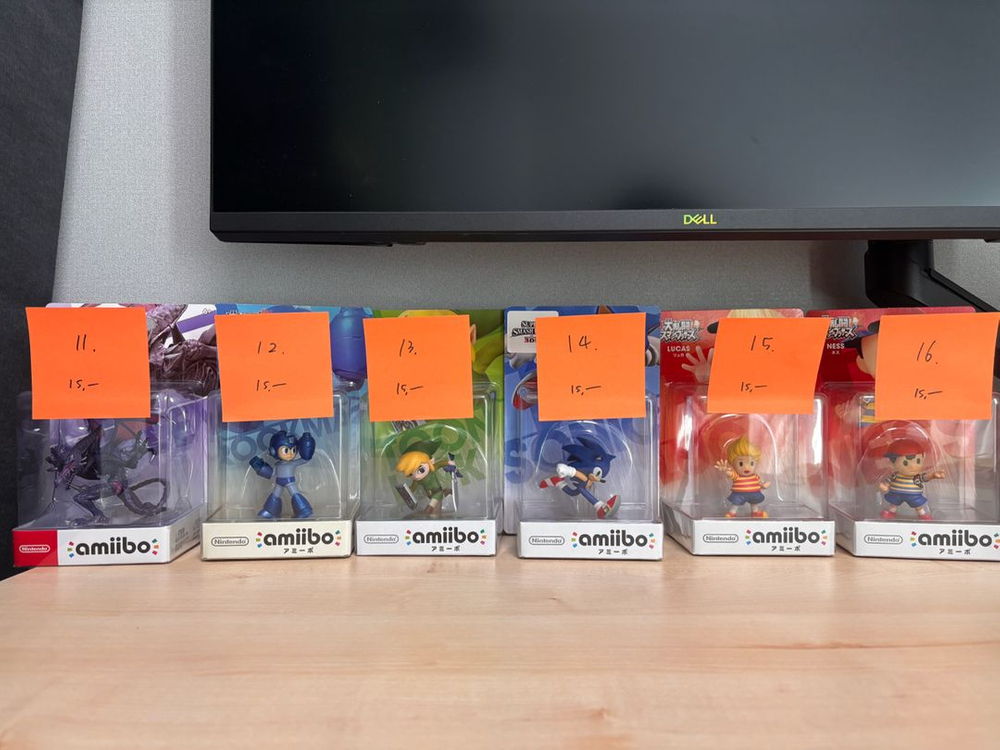 아미보 새상품 대난투 스매쉬브라더스 모동숲 등 이미지