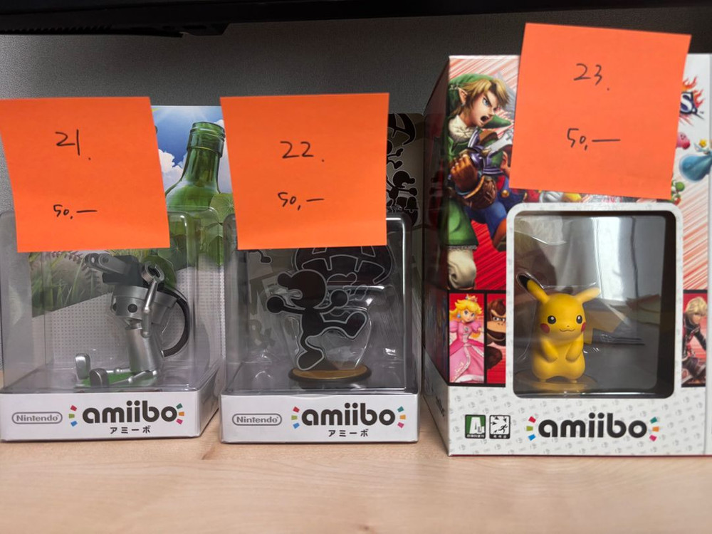 아미보 새상품 대난투 스매쉬브라더스 모동숲 등 이미지