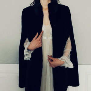 비탐 vitam robe 밍크 케이프