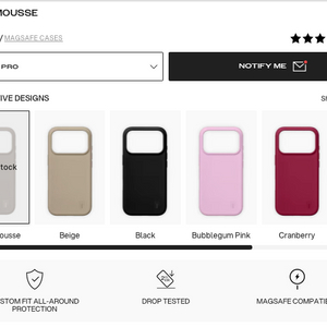 아이디얼 오브 스웨덴 아이폰17 프로 맥세이프 케이스