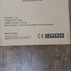 제네바 디콘M 스탠드포함 극동음향정품 미개봉새상품