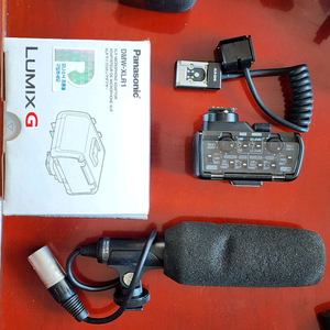 파나소닉 루믹스 dmw-xlr1 + 소니ecm-xm1 + 연장케이블