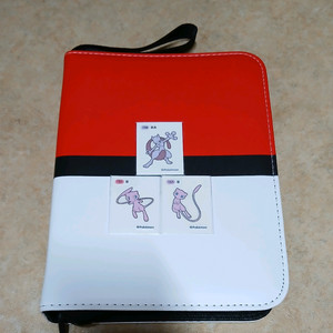 포켓몬 띠부씰 1세대 167종 뮤츠 뮤 씰북 포함 3자리씰 단종씰