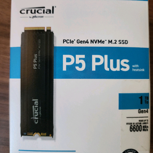 P5 Plus 방열판 포함버전 1TB 단순개봉 팝니다