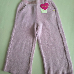 티파니 골지와이드 팬츠 120 새상품