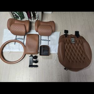 기아 셀토스 신형 물품/아임반 시트,헤트레스트 카라멜색