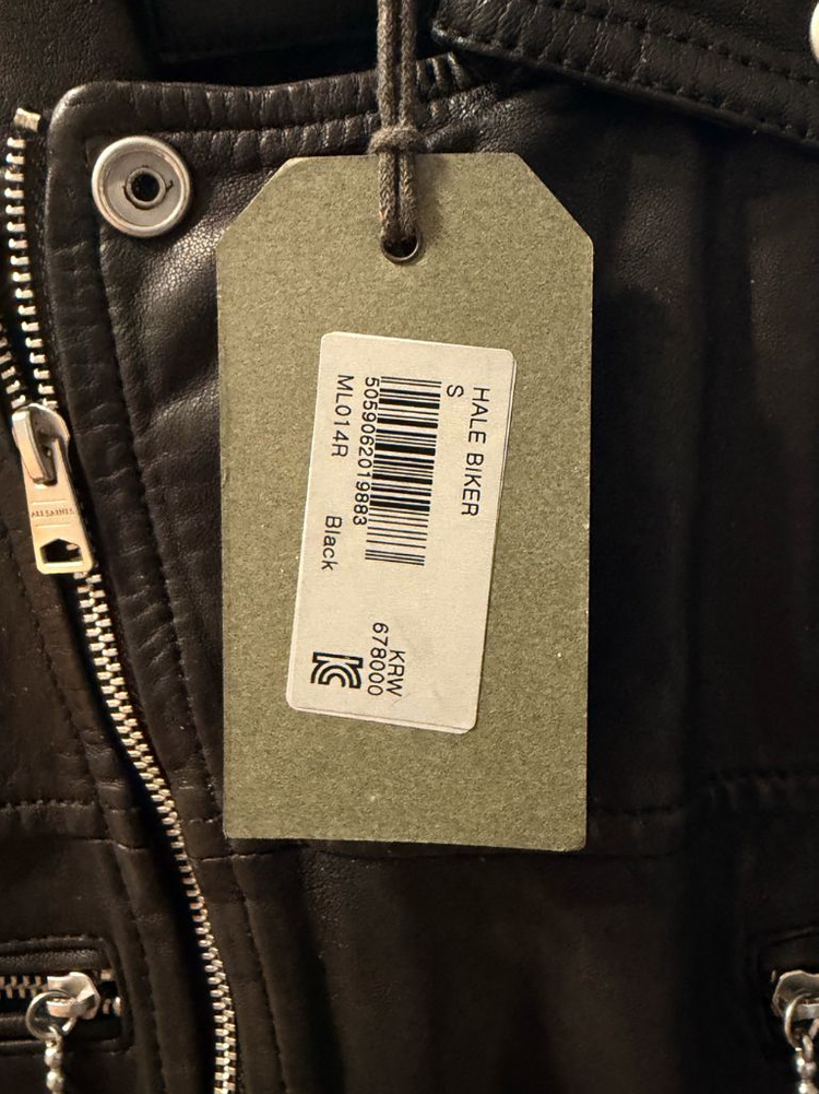 올세븐 헤일 바이커 레더자켓--3