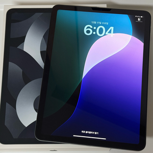 아이패드 에어5 M1칩 64GB wifi 스그 박스풀