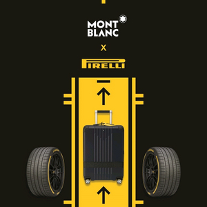 몽블랑 x 피렐리 트롤리 캐빈 캐리어 한정판 (미개봉)
