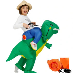 할로윈 키즈 공룡 에어슈트