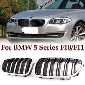 BMW F10 크롬(블랙)두줄 키드니그릴 팝니다.