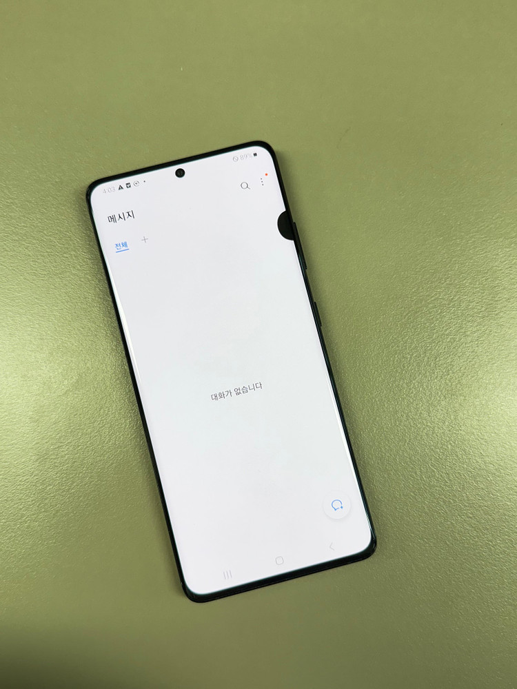 *23만원* 자급제 갤럭시S21울트라 블랙 256G 무잔상 S급 미파손 단말기--3