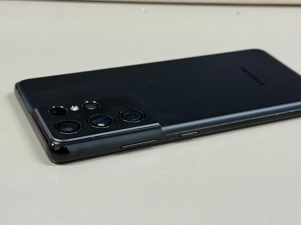 *23만원* 자급제 갤럭시S21울트라 블랙 256G 무잔상 S급 미파손 단말기--4