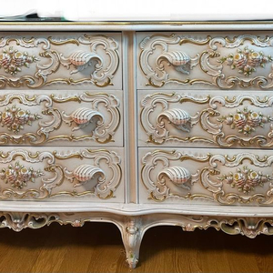 로코코 스타일 6단 서랍장 엔틱가구