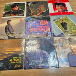 나훈아 미개봉 음반15장 풀세트
