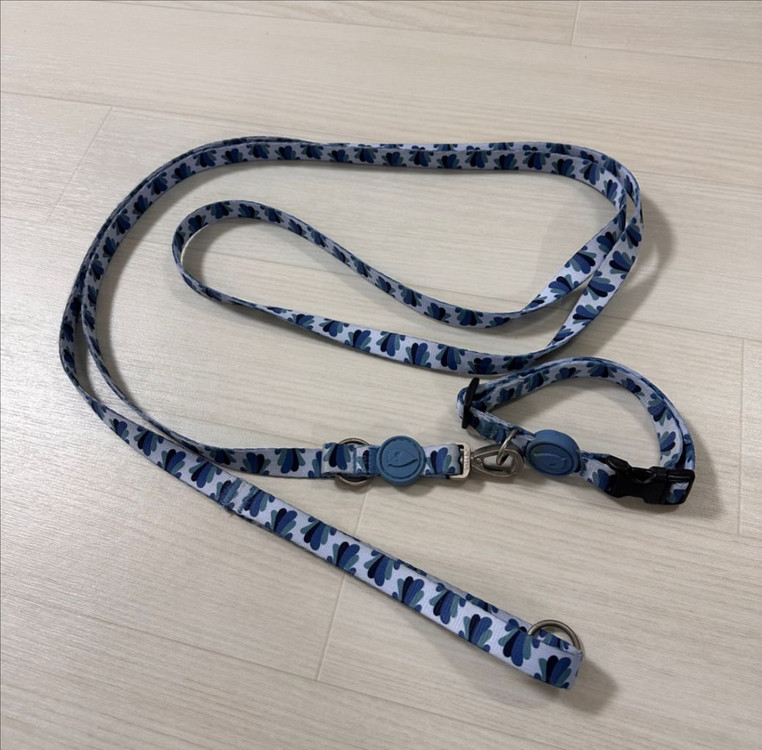 몰소 강아지 멀티펑션 리쉬 목줄 세트 S사이즈--2