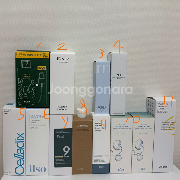 비플레인 다자연 일소 토너 미개봉 화장품--1