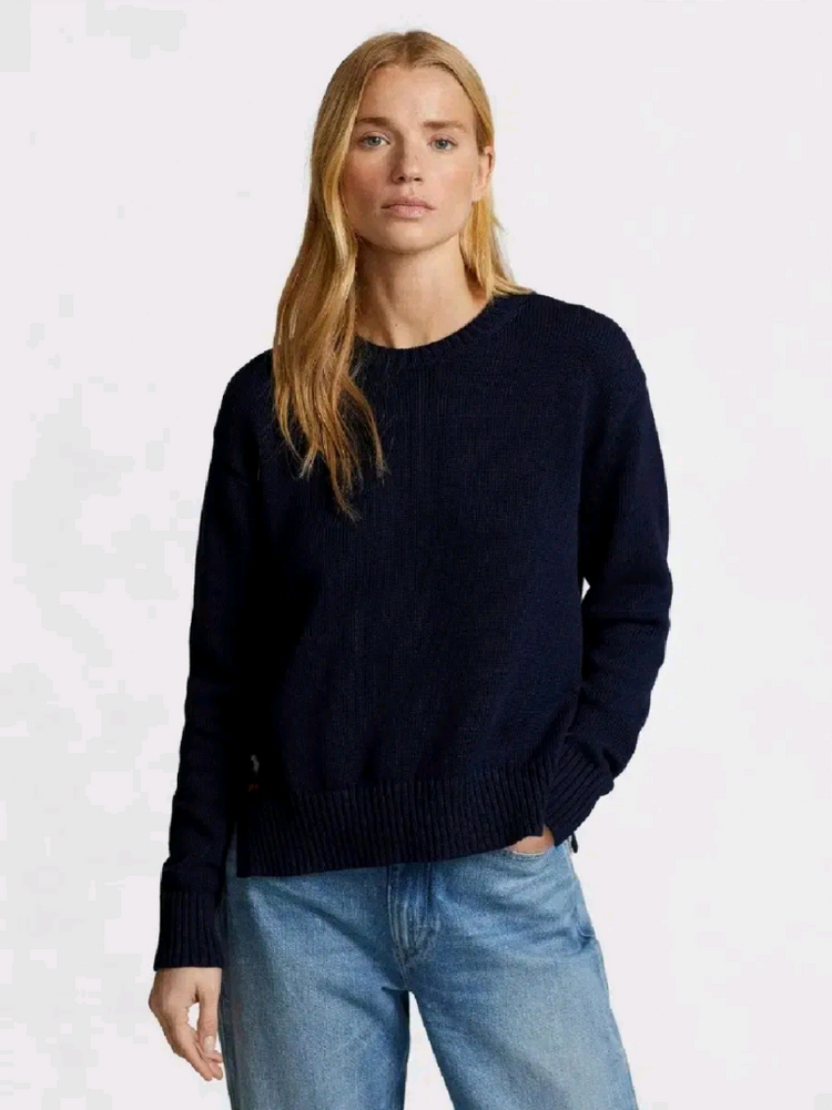 폴로 랄프로렌 크루넥 코튼 스웨터 새제품--5