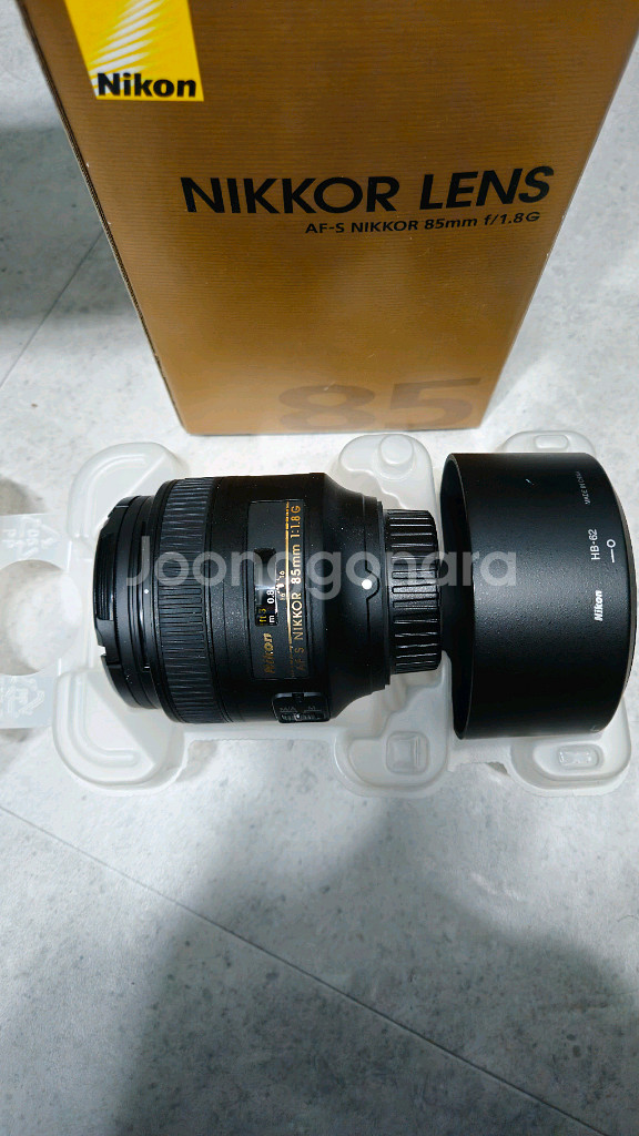 니콘 AF-S 85mm f/1.8G 렌즈--1