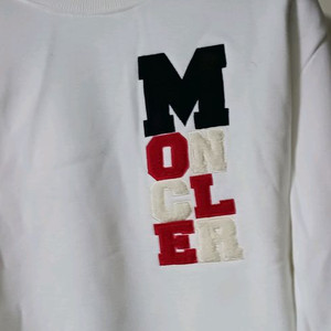 몽클레어 로고 반팔 티셔츠