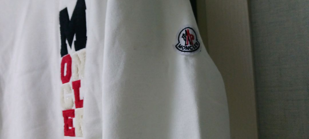 몽클레어 로고 반팔 티셔츠--2