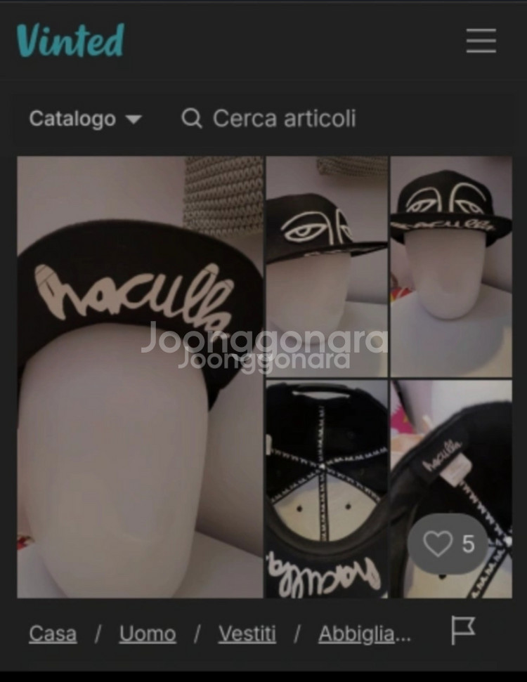 미국 정품 haculla X 지드래곤 모자 GD MV 콜라보 스냅백--9