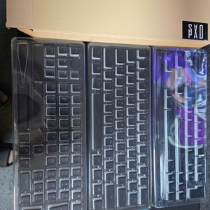 사오파오 블랙 푸딩 108키, 빈티지블루2 143키 / 에포메이커 측각 133키 그레이 키캡 팝니다. 이미지