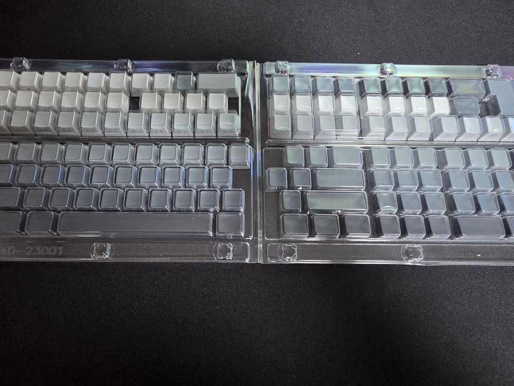 사오파오 블랙 푸딩 108키, 빈티지블루2 143키 / 에포메이커 측각 133키 그레이 키캡 팝니다. 이미지