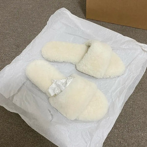 [VERSO] 베르소 양털 수제화 슬리퍼 / 아이보리 / M(235~240)