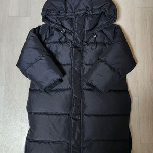 비글 키즈패딩 덕다운롱패딩 블랙 L사이즈 팔아요