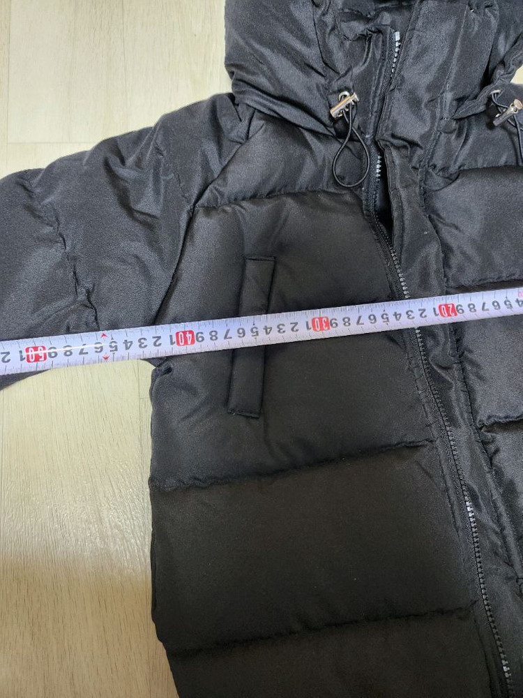 비글 키즈패딩 덕다운롱패딩 블랙 L사이즈 팔아요--5