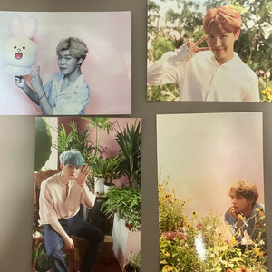 방탄 bts 굿즈 2018 오늘 전시회 인화사진