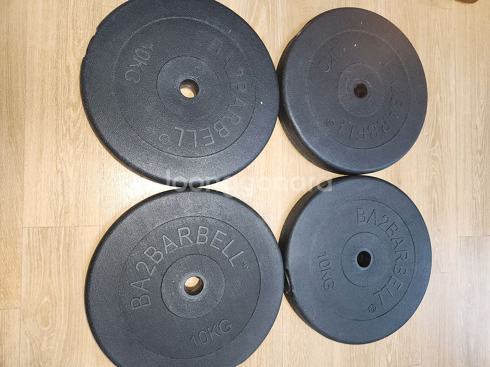 중량봉 + 원판 40kg + 스쿼트 패드 팝니다.--2